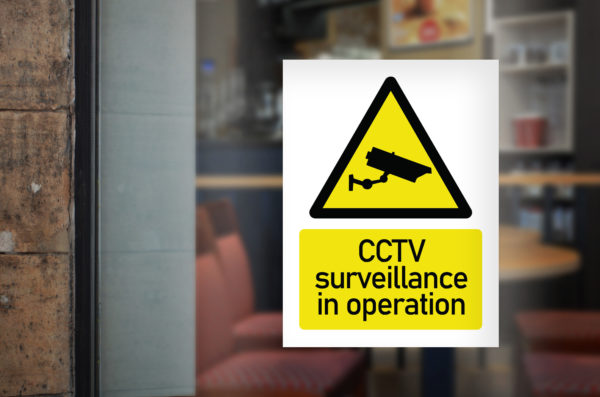 CCTV Surveillance in Operation - Window